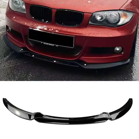 Car Front Bumper Splitter Lip For Bmw E82 E88 1 Series 118d 120i 120d 125i 135i 2008-2013 4Pcs Canar