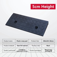 Heavy Duty Plastic Car Ramps Threshold Ppad Kerb Car Motorcycle Garage Access Steps Triangle Doorway