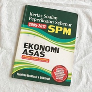 💥READYSTOCK💥 SPM 2005-2012 Kertas Soalan Peperiksaan Sebenar Ekonomi Asas Sekolah Menengah Kebangsaa