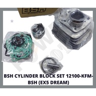 BSH CYLINDER BLOCK SET 12100-KFM-BSH (EX5 DREAM)