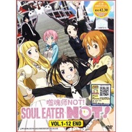 DVD ANIME DVD ANIME SOUL EATER NOT Vol.1-12End