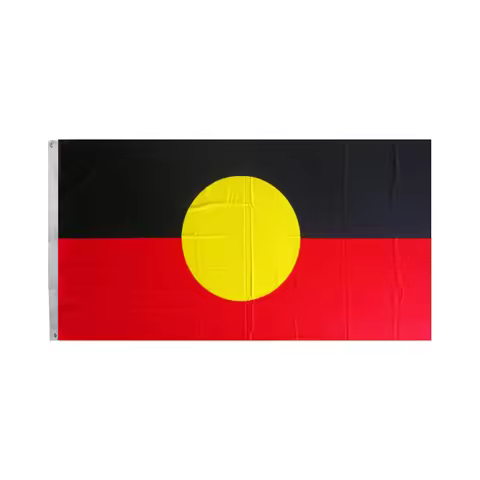 Nlbflag 90X150cm 3x5ft Australia Aboriginal Flag