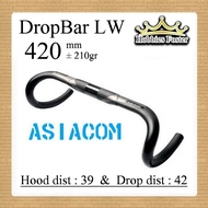 HBF Drop Bar Carbon ASIACOM 420 mm Dropbar Aero Lightweight Handle Bar Roadbike