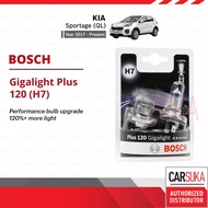 Bosch Plus 120 Gigalight H7 Headlight Bulb for Kia Sportage QL