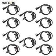 Retevis RT22หูฟังวิทยุสื่อสารพร้อมไมโครโฟน2ขาหูฟังวิทยุสองทางสำหรับ Retevis H-777 BaoFeng UV-5R Arcs