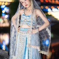 2026超仙新西域公主异域服饰敦煌西双版纳旅风情飞天Chinese Traditional Hanfu Child Clothing Kids Boy Performance Costume Girl