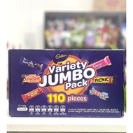 (Australian Goods) Synthesized Chocolates (chocolate) Cadbury Special Edition Variety JUMBO pack 1.56KG Giant Box 110pcs