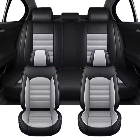 Universal Luxury Full Set Car Seat Covers For Audi A3 8P 8V 8Y A4 B7 B8 B9 A6 4F C7 C6 Q2L Q5 Q7 4L 
