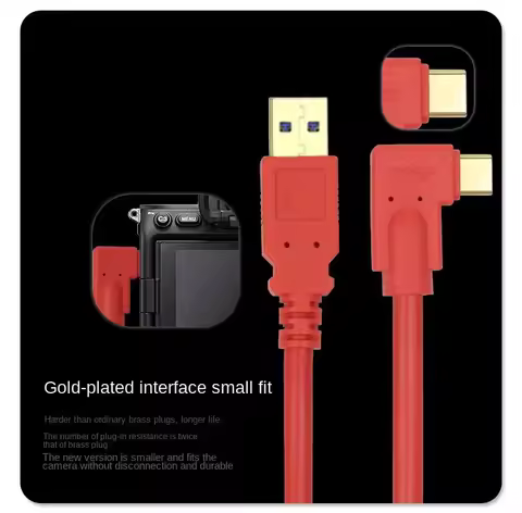 USB Type-C Digital Camera Data Cable USB-C For Canon EOS R56 RP Sony A7M4 A7R35 Notebook Computer SL