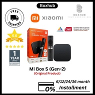 Xiaomi Mi Box S (2nd Gen) 4K HDR Android TV Box Google Assistant Media Player Android 8.1 MiBox S Gl