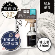 Laundrin - 衣物香水淨化噴霧補充裝 (經典花香)