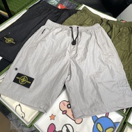 Island Faer Or Gad-American Stone Compasses Island อัญมนีแท้ฤดูใบไม้ผลิและฤดูร้อนกางเกงกีฬาขาสั้นไนล