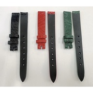 Ostrich Leather Watch Strap size 12mm For Japanese, Swedish Watches (SEIKO, CITIZEN, MARC, MICHAEL KORS, ORIENT,...)