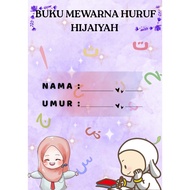 BUKU MEWARNA HURUF HIJAIYAH | DIGITAL | CANVA