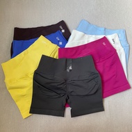 DFYNE Cross Waist Hip Lift Fitness Shorts Light Sports Style