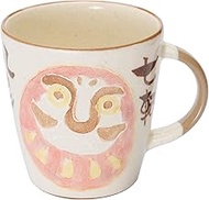 Mino Ware 501-41 Mug, Diameter Approx. 3.5 inches (9 cm), Capacity: Approx. 10.4 fl oz (290 ml), Dar