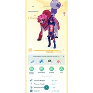 Pokemongo account Lv60 | 952 100iv Pokemon | 36X Legendary 100iv | 462 Legendary pokemon