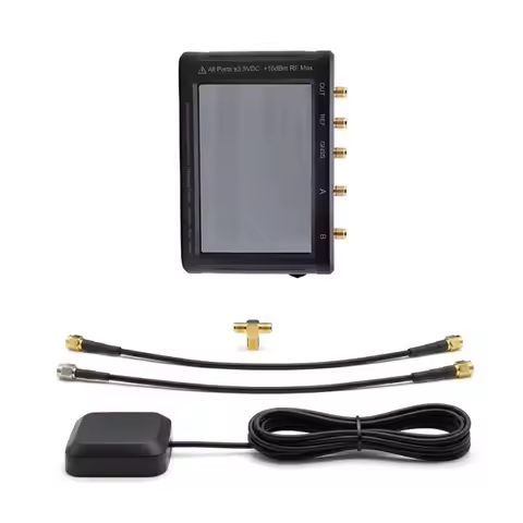 ABLK ZC412 12Ghz Frequency Counter, 4-Inch Frequency Analyzer With GPSDO Module, 40Ps Precision Reso