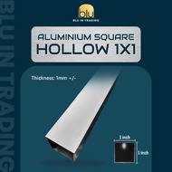 1"x1" Aluminium Hollow Bar(2ft-6ft)