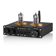 6K4 Vacuum Tube Pre-amplifier Bluetooth 5.0 Stereo Receiver Headphone Amp USB Player