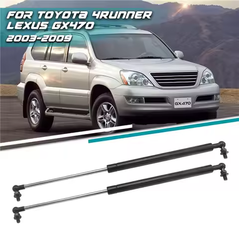 2Pcs/set For Toyota 4RUNNER LEXUS GX470 2003 2004 2005 2006 2007 2008 2009 Front Bonnet Hood Lift Su