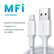 UGREEN สายชาร์จ สายชาร์จไอโฟน Lightning to USB Apple MFI Charging Cable สำหรับ iPhone 14 13 Pro Max iPad iPod Model: 80313