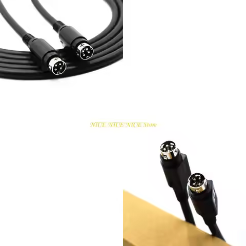 Professional 4Pin DIN Speakers Cable For R1700BT R1600TIII Speakers Cable for Superior Transmission