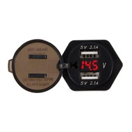 Motorcycle Dual USB Charger for BMW R1200GS R1250GS Adventure LC F900XR F650GS for Tiger 800 900 For