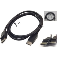 DELL (by Hotron) 6Ft 1.8m DP Display Port Cable 5K1FN04501 Male to Male M to M DisplayPort wire -Hig