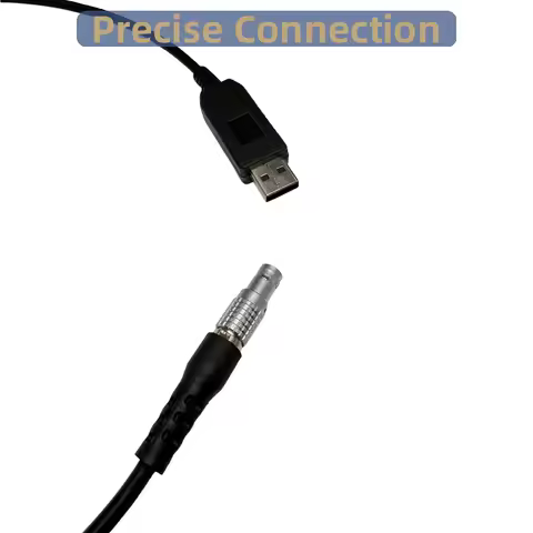 High Quality GEV267(806093) Data Transfer Cable For SWISS TS02/06/09/11/12/15/16 TOTAL STATION WIN10