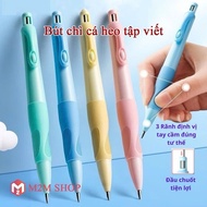 Dolphin positioning pencil 2B 2.0mm nib, mechanical pencil helps children practice writing in the co