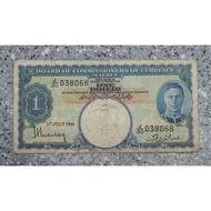 1 Dollar George King Straits Settlements