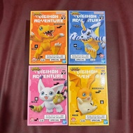 Banpresto Digimon Adventure DXF Adventures Archives Agumon Gabumon Patamon Tailmon
