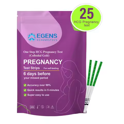 Pregnancy Tests: Early Detection Precise Results Pregnancy Test Strips - Bulk Pregnancy Strips - 25
