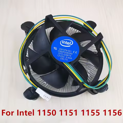 Original CPU Fan For 1150 1151 1155 1156 CPU 9225 92*92*25MM Comptuter CPU CASE Cooling Fan With 4pi