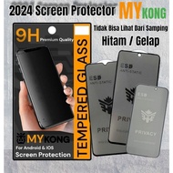 GORILA ! Tempered MY KONG Anti SPY Privacy INFINIX GT 20PRO 10 PRO Note 40 30 30PRO 12-2023 12 12i 1