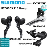 Groupset Mini 3 Piece SHIMANO 105 R7000 2x11 Speed – Derailleur, Disc Shifter, Bicycle Derailleur