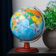 SkyGlobe 10吋行政圖205木座地球儀-LED