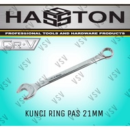 HASSTON Wrench 21mm Combination Wrench 21mm Ringpas 21mm Spanner