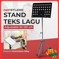 TaffSTUDIO 180 Degree Adjustable Sheet Music Song Text Stand - FL-05R