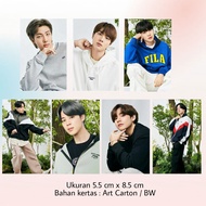 Unofficial BTS Fila 2021 Photocard