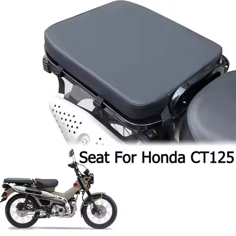 Rear Seat For Honda CT125 2021-2024 Luggage Rack Support Shelf Cushion Passenger Pad Leather Large M