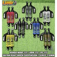 SAIYAN WAVE / XRM / SMASH / RS REAR SHOCK SUSPENSION Z SERIES W/ TANK 310MM 100% MADE