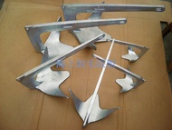 Carbon Steel Boat Anchor Bruce Anchor Inflatable Boat Kayak Rubber Boat Fast Yacht Glass Fiber Reinf