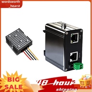 For Gen2/Gen3 2.5G Gigabit POE Injector 44-57Vdc Input POE Output MAX 150W 2.5G Industrial PoE Injec