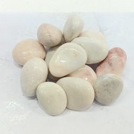 Deco stone WHITE XXL size (3cm - 6cm) 2kg