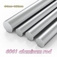 6061 Aluminum Rod Φ 4mm-Φ 30mm Length 500mm Solid Cylindrical Aluminum Rod Aluminum Alloy Round Rod 