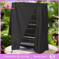 Moon TRIANGLE Large Bird Cage Cover Dustproof Waterproof Seed Catcher Cover for Bird Cage