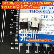 10pcs BT138-600E BT138 600E TO-220 12A 600V TRIAC 2-way thyristor kde1495