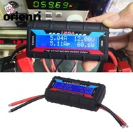 ORIENRI RC Aircraft Power Meter, 200A High-Capacity Power Analyzer, Professional 0-60V Range Digital
